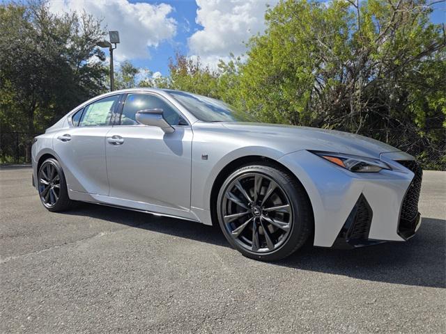 new 2025 Lexus IS 350 car, priced at $47,058