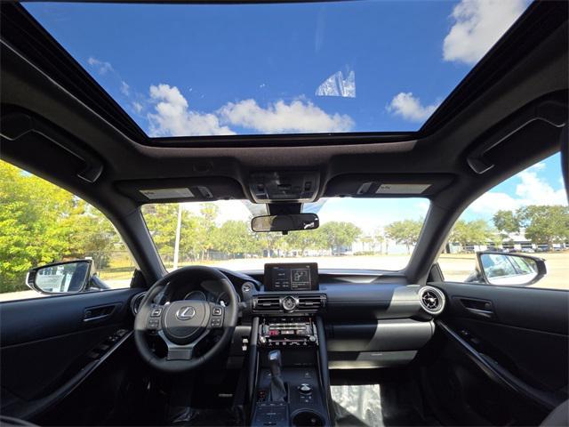 new 2025 Lexus IS 350 car, priced at $47,058