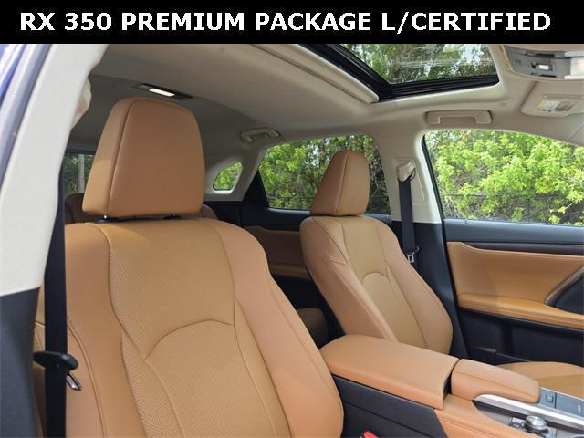 used 2022 Lexus RX 350 car, priced at $40,999