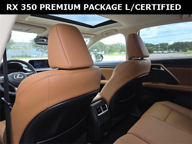 used 2022 Lexus RX 350 car, priced at $40,999