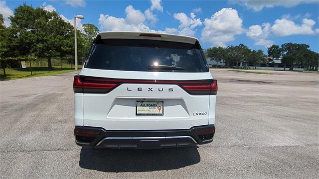 new 2024 Lexus LX 600 car, priced at $112,940