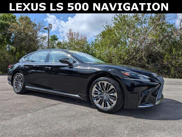 used 2020 Lexus LS 500 car, priced at $48,787