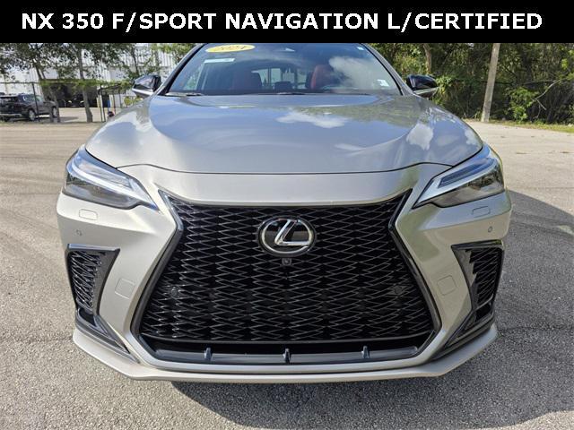 used 2024 Lexus NX 350 car, priced at $47,264