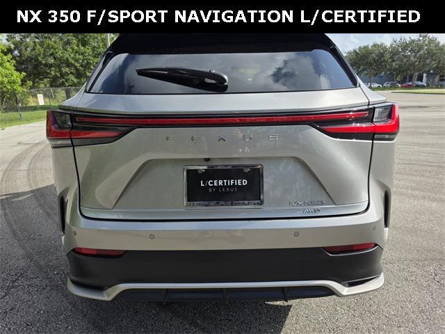 used 2024 Lexus NX 350 car, priced at $47,264