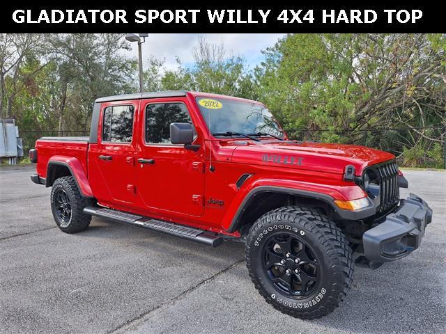 used 2022 Jeep Gladiator car, priced at $32,697