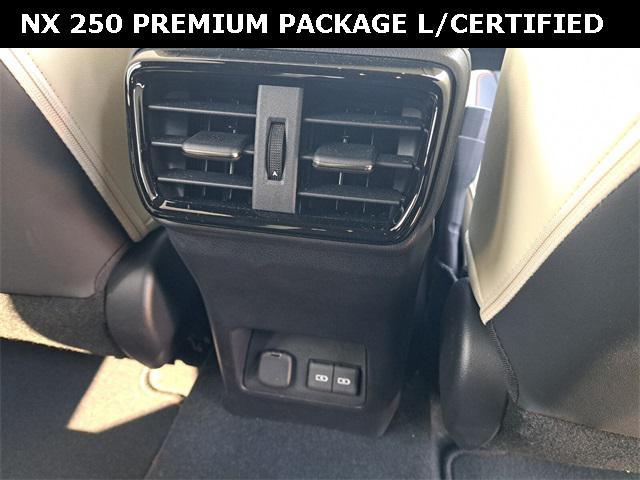 used 2022 Lexus NX 250 car, priced at $37,884