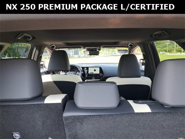 used 2022 Lexus NX 250 car, priced at $37,884