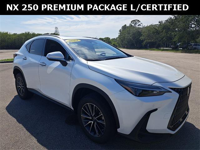 used 2022 Lexus NX 250 car, priced at $37,884