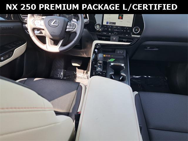 used 2022 Lexus NX 250 car, priced at $37,884