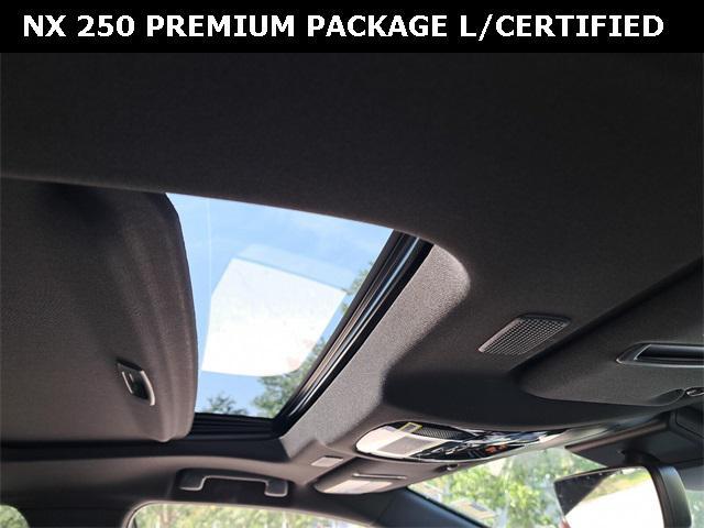 used 2022 Lexus NX 250 car, priced at $37,884