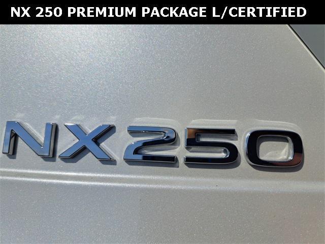 used 2022 Lexus NX 250 car, priced at $37,884