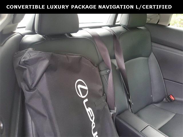 used 2015 Lexus IS 250C car, priced at $23,496