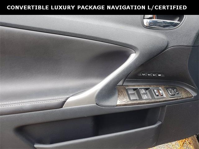 used 2015 Lexus IS 250C car, priced at $23,496