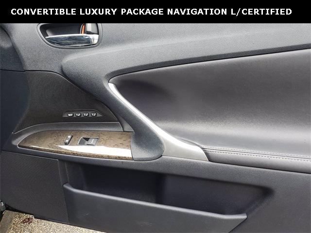 used 2015 Lexus IS 250C car, priced at $23,496