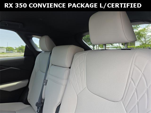 used 2024 Lexus RX 350 car, priced at $52,899