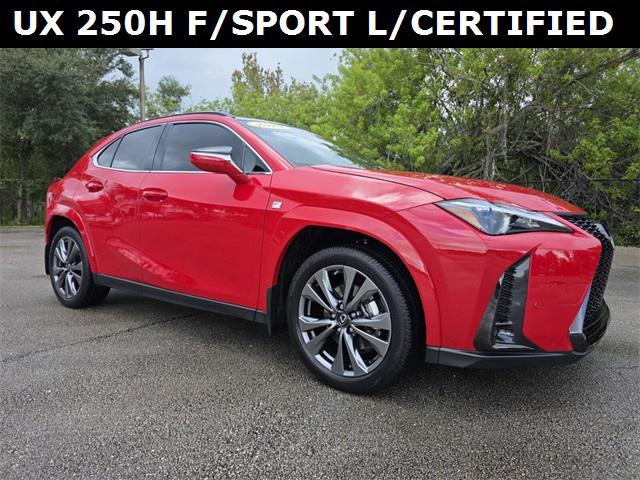 used 2024 Lexus UX 250h car, priced at $41,886