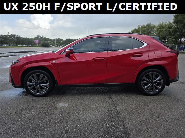 used 2024 Lexus UX 250h car, priced at $41,886