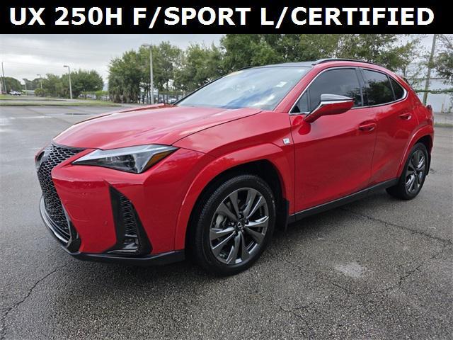 used 2024 Lexus UX 250h car, priced at $41,886