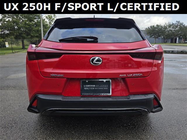 used 2024 Lexus UX 250h car, priced at $41,886