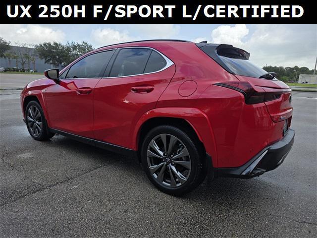 used 2024 Lexus UX 250h car, priced at $41,886