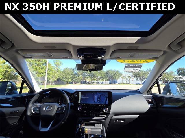 used 2025 Lexus NX 350h car, priced at $49,899