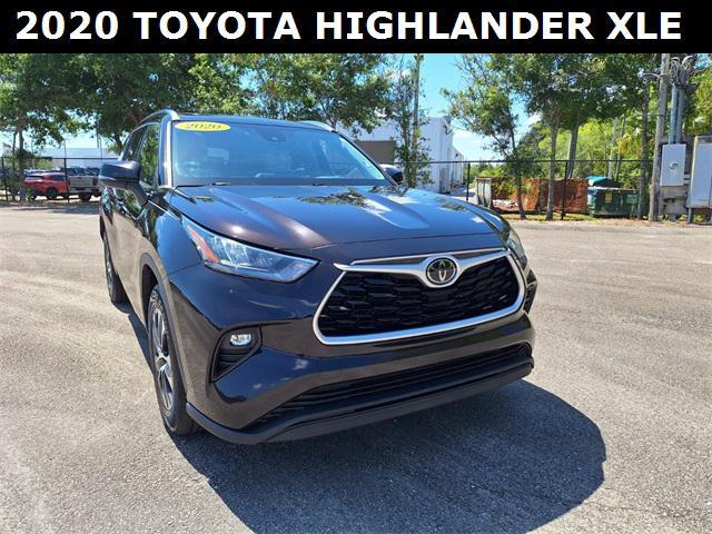 used 2020 Toyota Highlander car, priced at $26,744