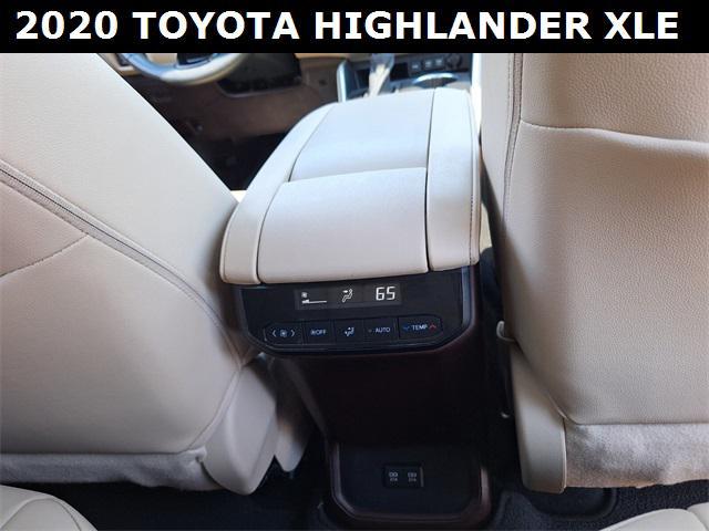 used 2020 Toyota Highlander car, priced at $26,998