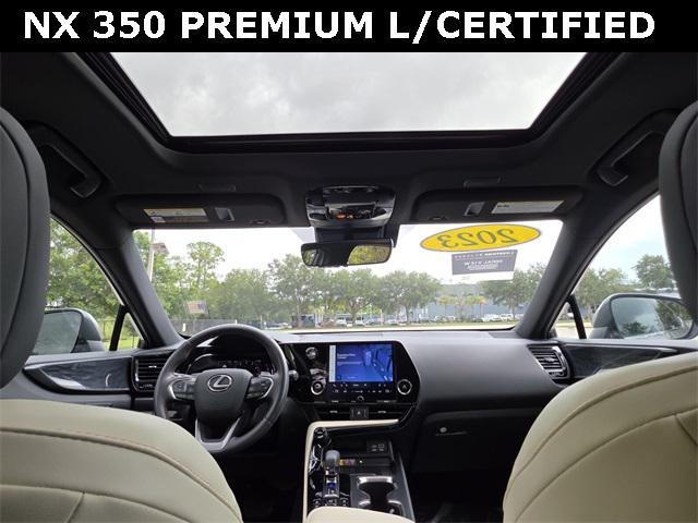 used 2023 Lexus NX 350 car, priced at $38,861