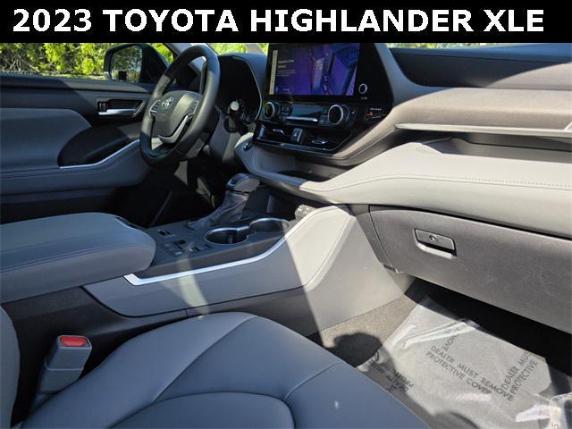 used 2023 Toyota Highlander car, priced at $34,436