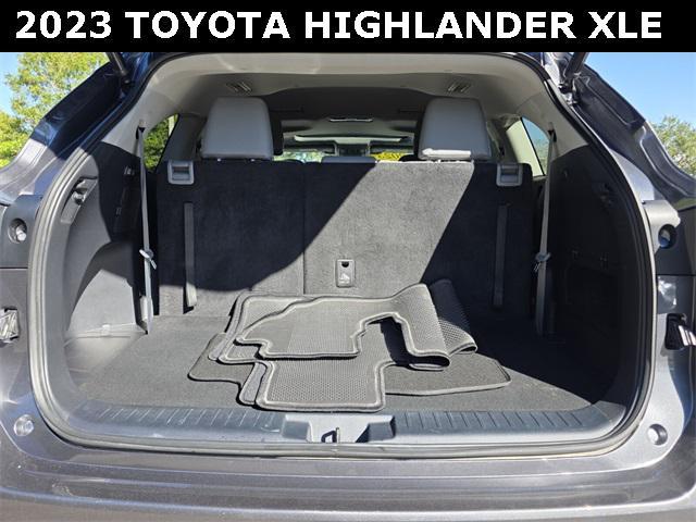 used 2023 Toyota Highlander car, priced at $34,436