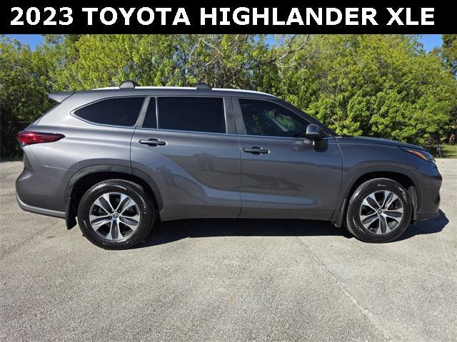used 2023 Toyota Highlander car, priced at $34,436