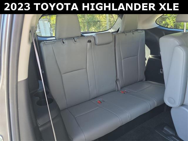used 2023 Toyota Highlander car, priced at $34,436