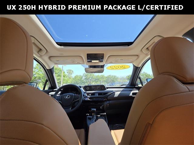used 2022 Lexus UX 250h car, priced at $32,573