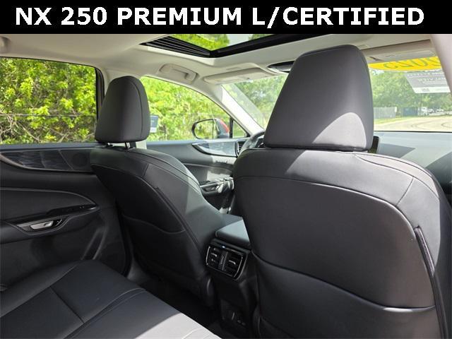 used 2025 Lexus NX 250 car, priced at $44,194