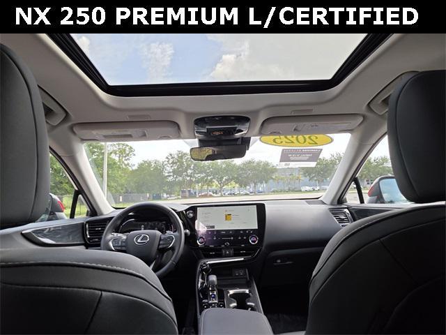 used 2025 Lexus NX 250 car, priced at $44,194