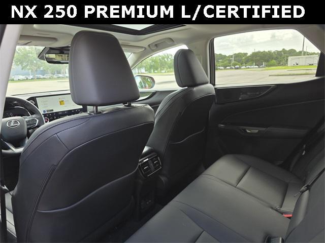 used 2025 Lexus NX 250 car, priced at $44,194