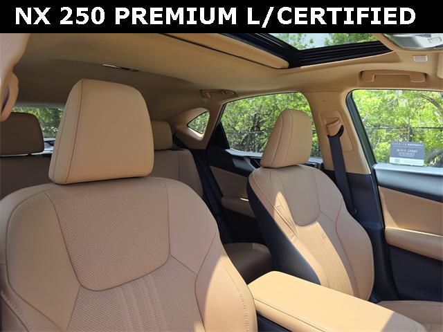 used 2025 Lexus NX 250 car, priced at $43,912