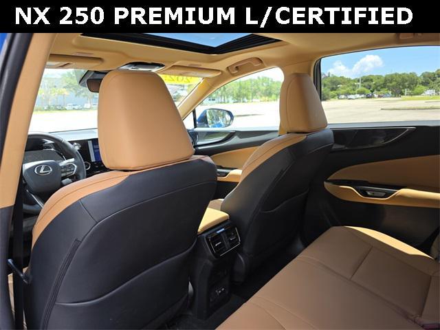 used 2025 Lexus NX 250 car, priced at $43,912