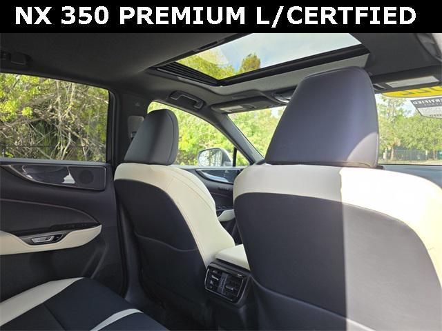 used 2022 Lexus NX 350 car, priced at $38,849