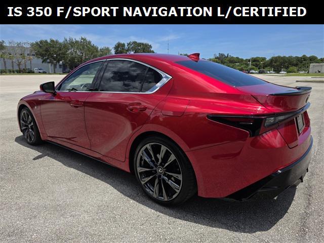 used 2024 Lexus IS 350 car, priced at $45,479
