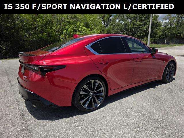 used 2024 Lexus IS 350 car, priced at $45,479