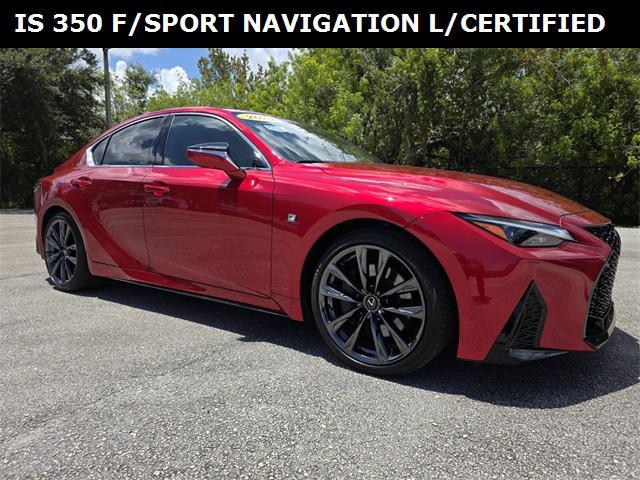 used 2024 Lexus IS 350 car, priced at $45,479