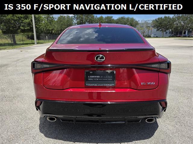 used 2024 Lexus IS 350 car, priced at $45,479