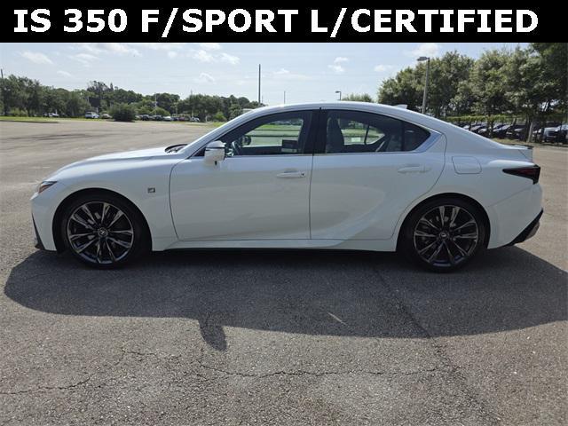 used 2024 Lexus IS 350 car, priced at $44,641