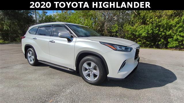 used 2020 Toyota Highlander car, priced at $29,418