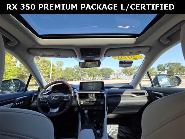 used 2020 Lexus RX 350 car, priced at $37,467