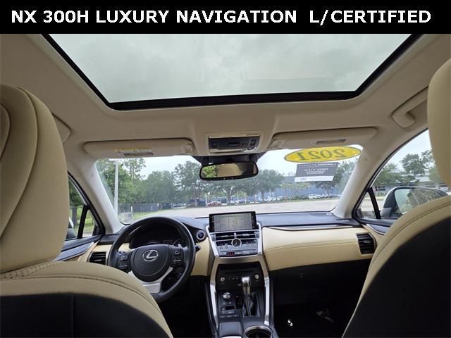 used 2021 Lexus NX 300h car, priced at $36,919