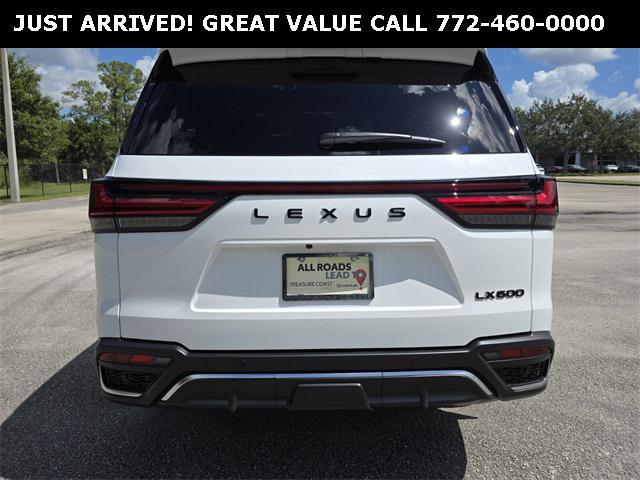 new 2025 Lexus LX 600 car, priced at $118,678