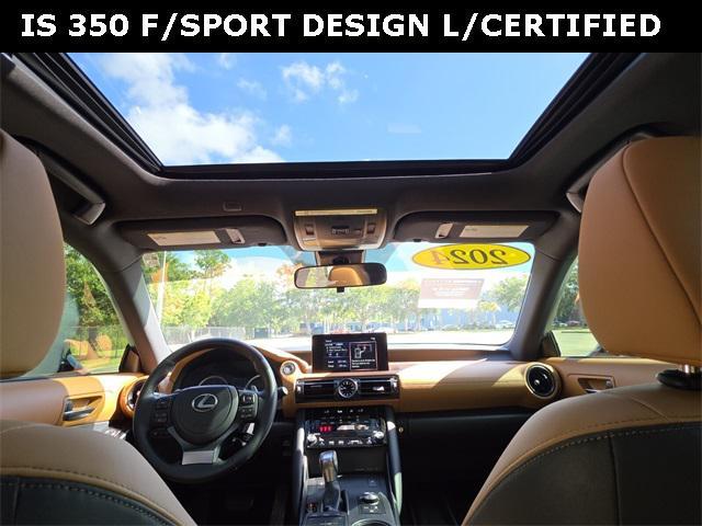 used 2024 Lexus IS 350 car, priced at $45,617