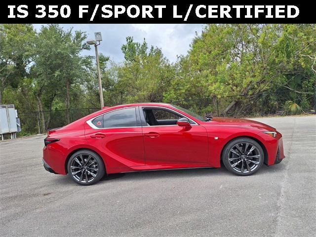 used 2021 Lexus IS 350 car, priced at $37,922